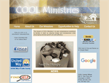 Tablet Screenshot of coolministries.org